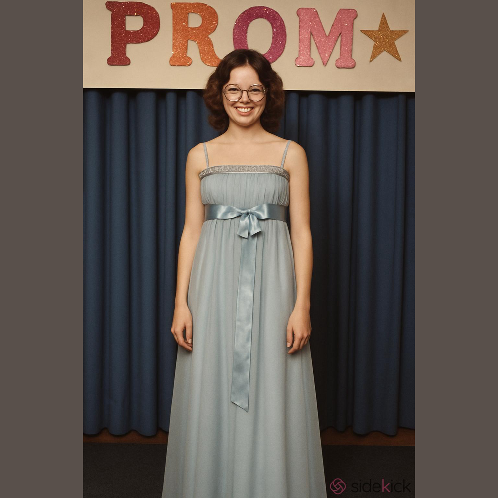 Vtg Nicole Miller Platinum Blue Sleeveles Gown Formal Prom Wedding Bridesmaid 14
